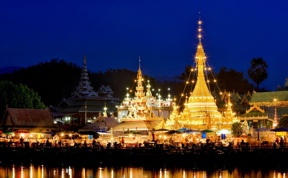 วัดจองคำ วัดจองกลาง