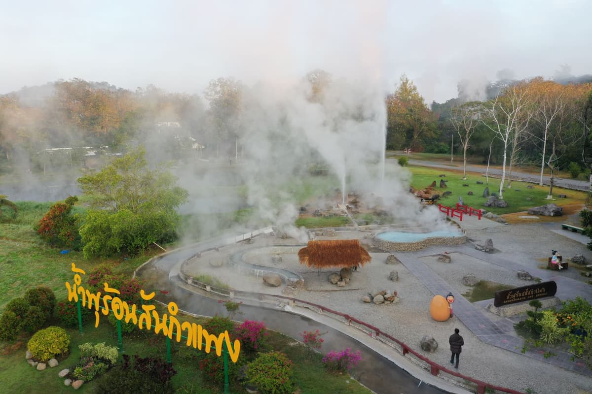 น้ำพุร้อนสันกำแพง