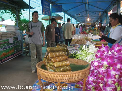 ตลาดน้ำไทรน้อย วัดไทรใหญ่